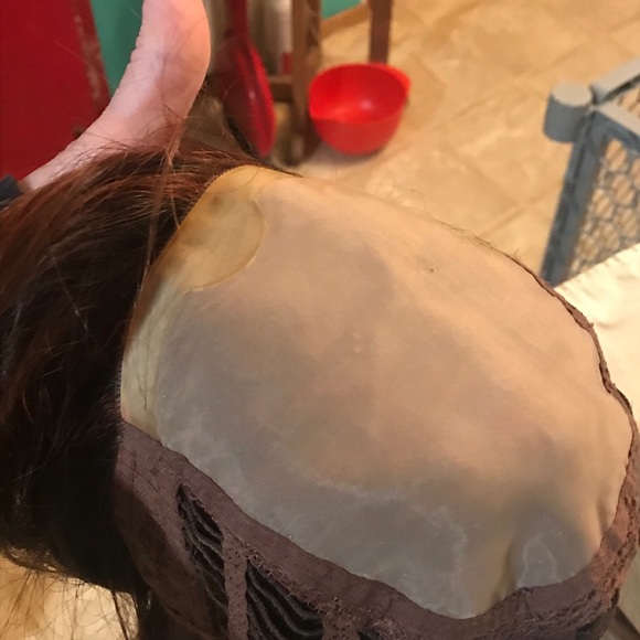 Auburn/ brunette wig main image 4